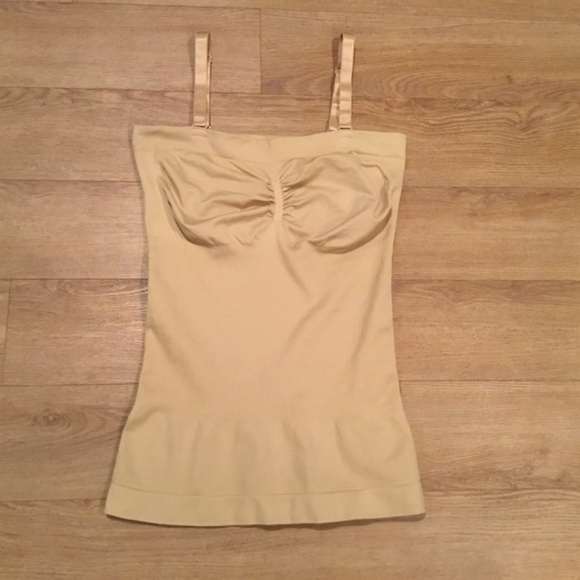 Women’s Strapless Tummy Control Tank Top Shapewear - Picture 7 of 9